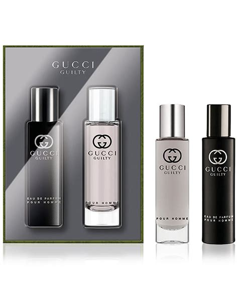 gucci guilty travel spray for men|gucci guilty pour homme set.